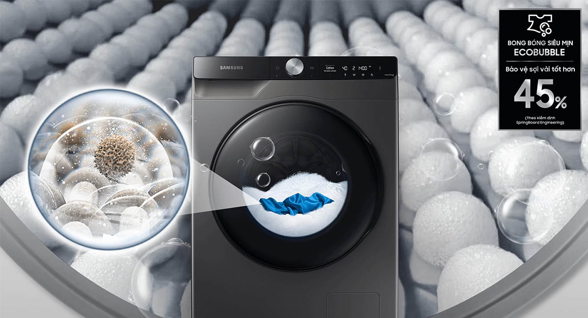 Bong bóng siêu mịn AI Ecobubble+™