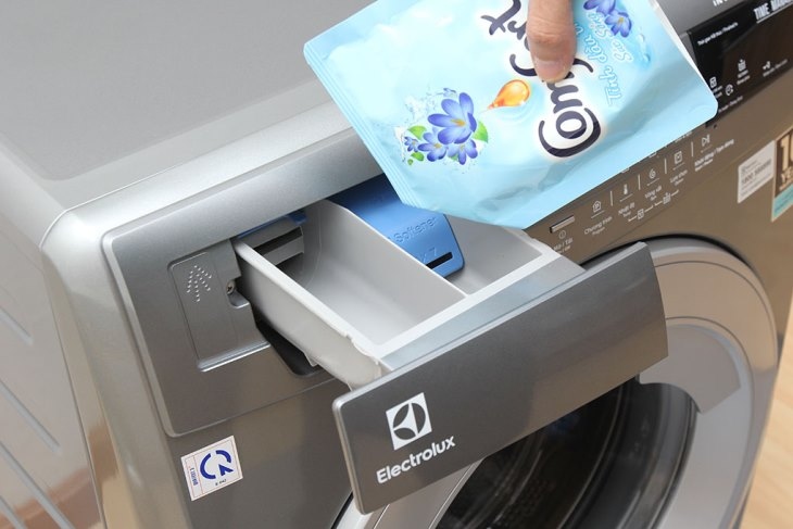 Không cần phải sử dụng nhiều nước xả vải